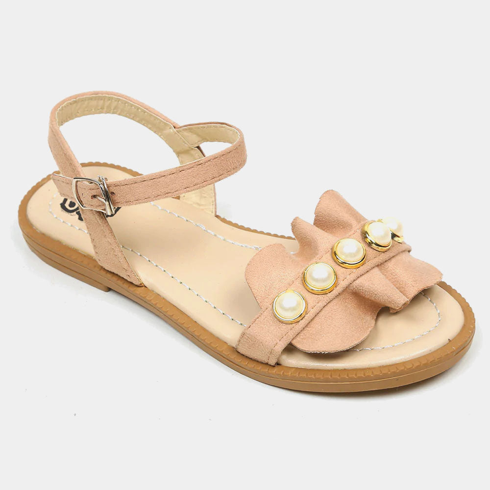 Girls Sandal 404-2-Fawn