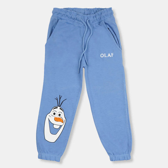 Boys Terry And Fleece Pyjama Olaf - Blue