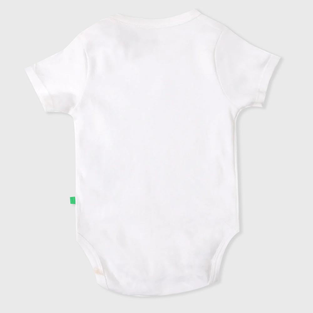 Infant Boys Independence Day Romper – White