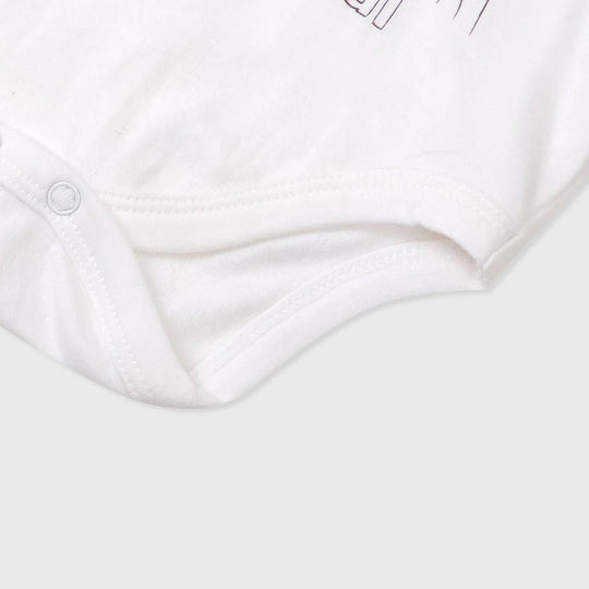 Infant Boys Independence Day Romper – White