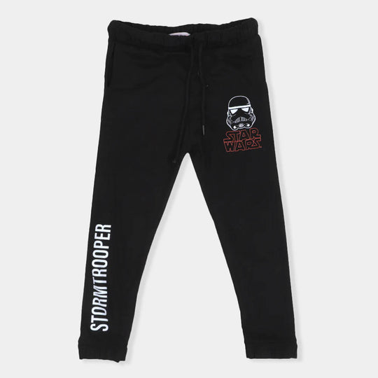Boys Jersey Pyjama - BLACK