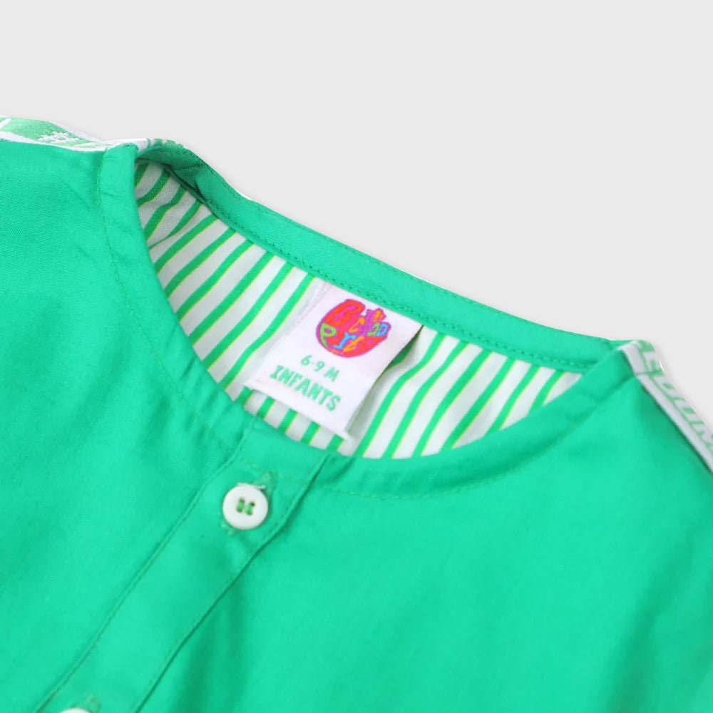 Infant Boys Freedom Kurta – Green