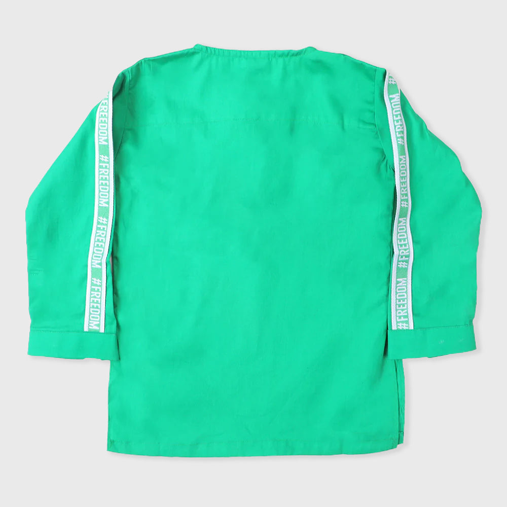 Infant Boys Freedom Kurta – Green