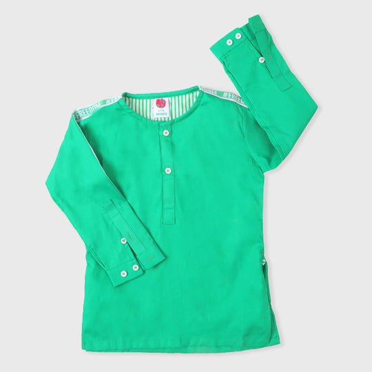 Infant Boys Freedom Kurta – Green