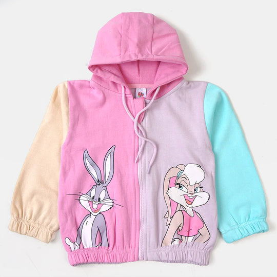 Girls Knitted Jacket Cartoon Character