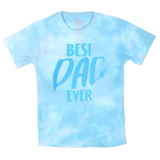 T-Shirt H/S Best Dad Ever - Blue