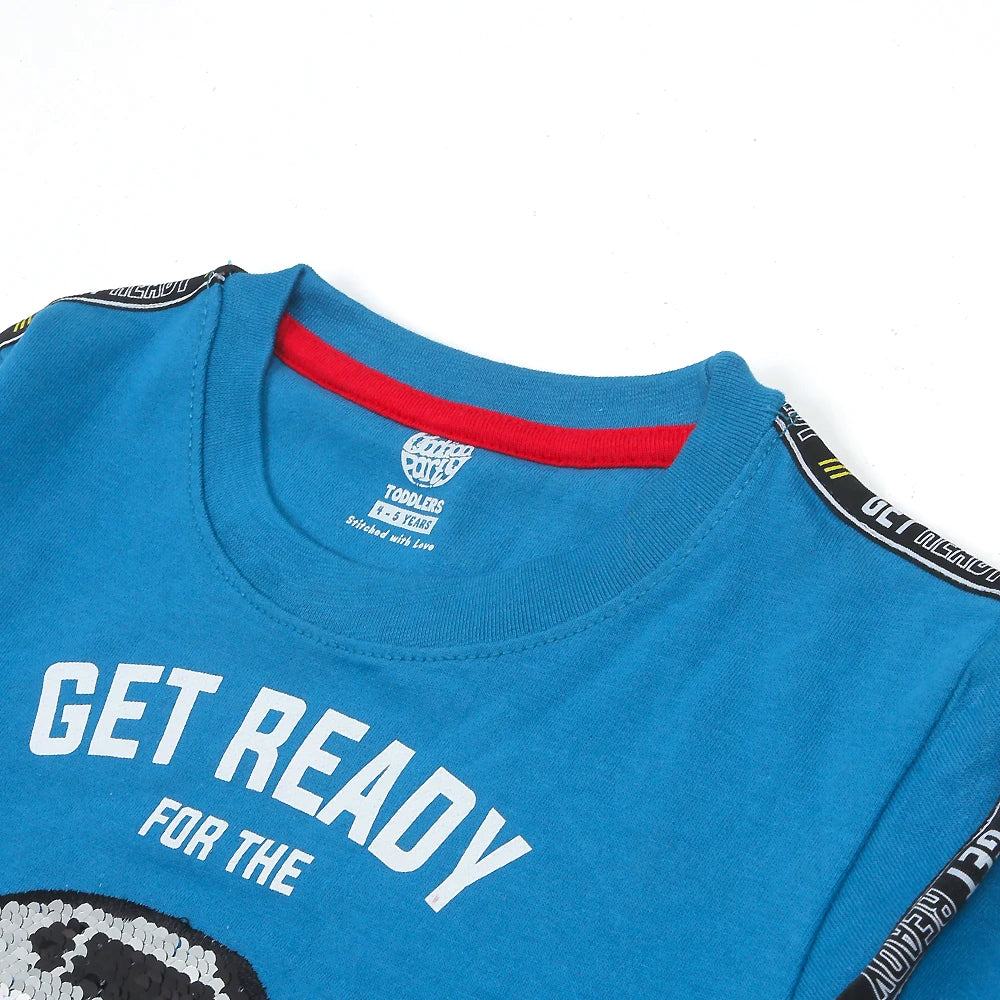 Get Ready Sweatshirt For Boys - Blue