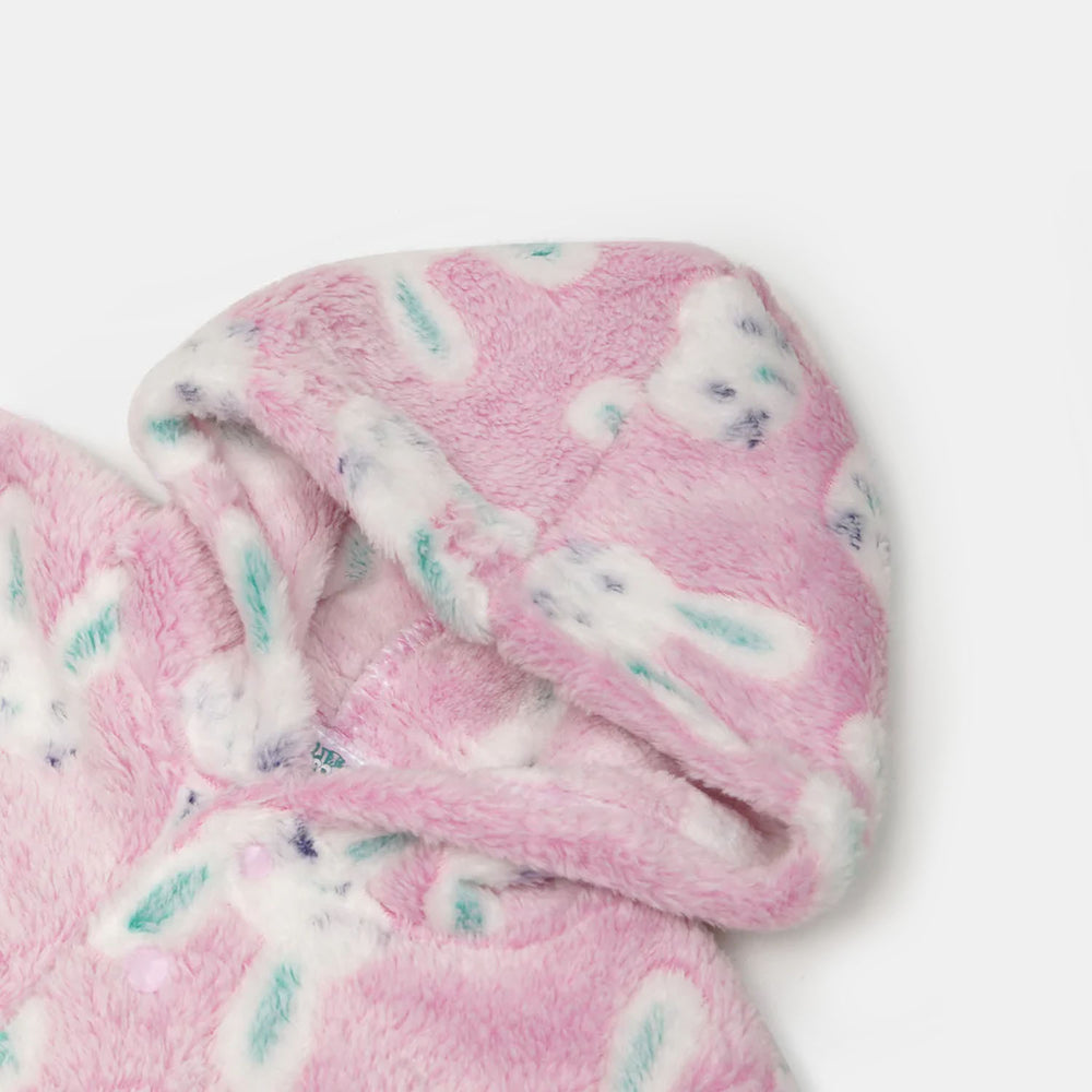 Unisex Hooded Infant 2 PCs Suit - Rabbit