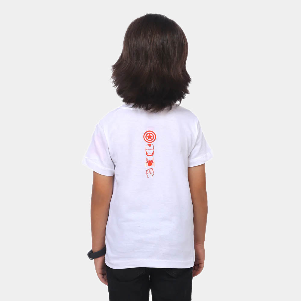 Boys Character T-Shirt - White