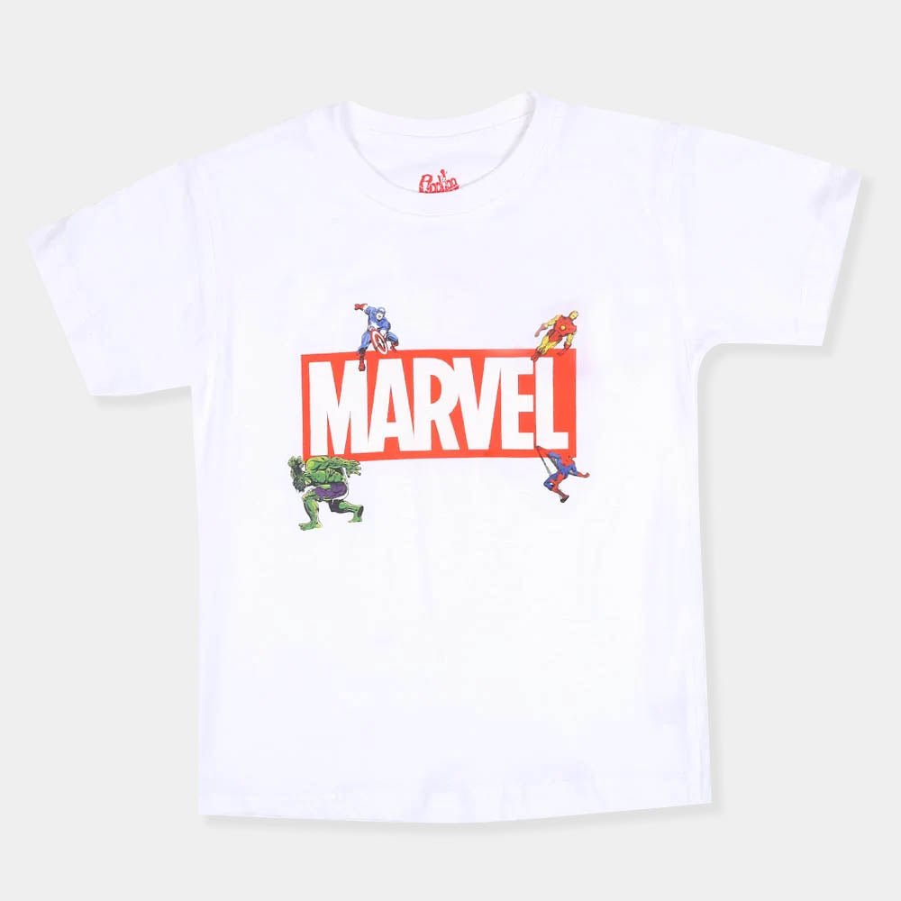 Boys Character T-Shirt - White