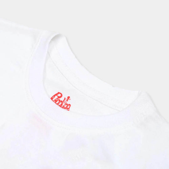 Boys Character T-Shirt - White