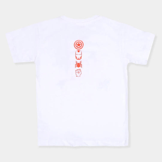 Boys Character T-Shirt - White