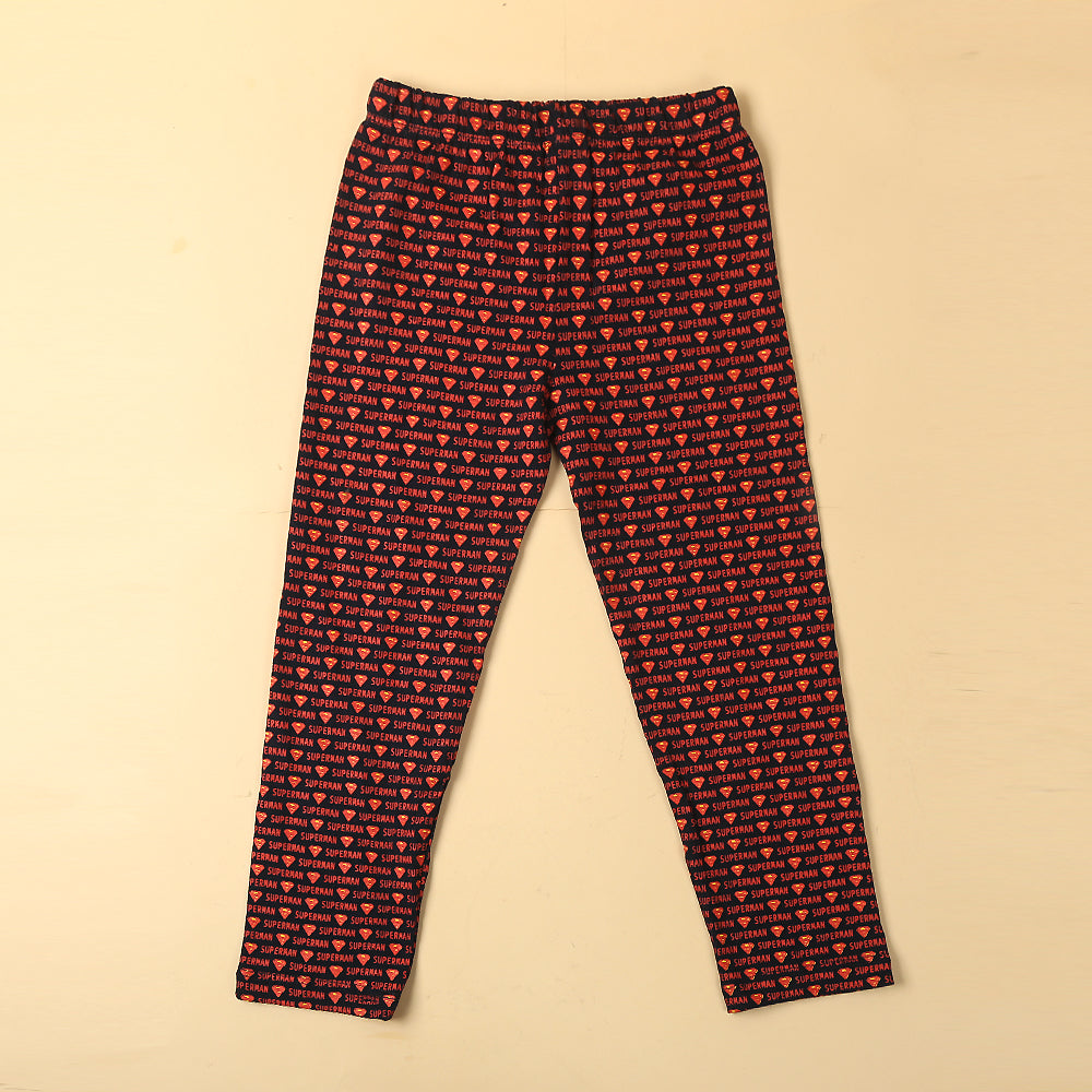 Character Night Suit For Boys - Navy
