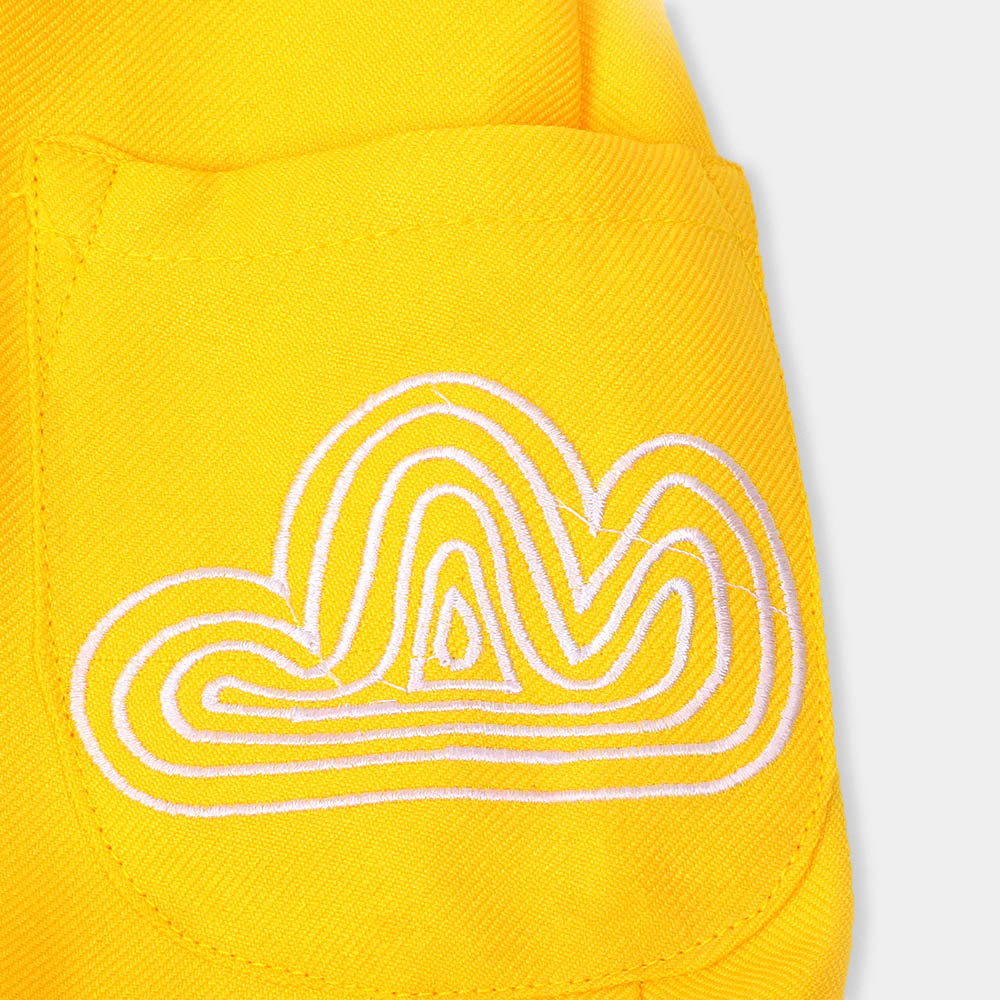 Girls Skirt Cotton Rainbow - Yellow