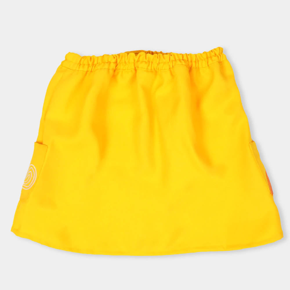 Girls Skirt Cotton Rainbow - Yellow