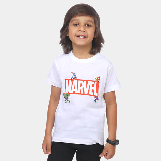 Boys Character T-Shirt - White