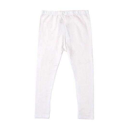 Basic Tights For Girls - White