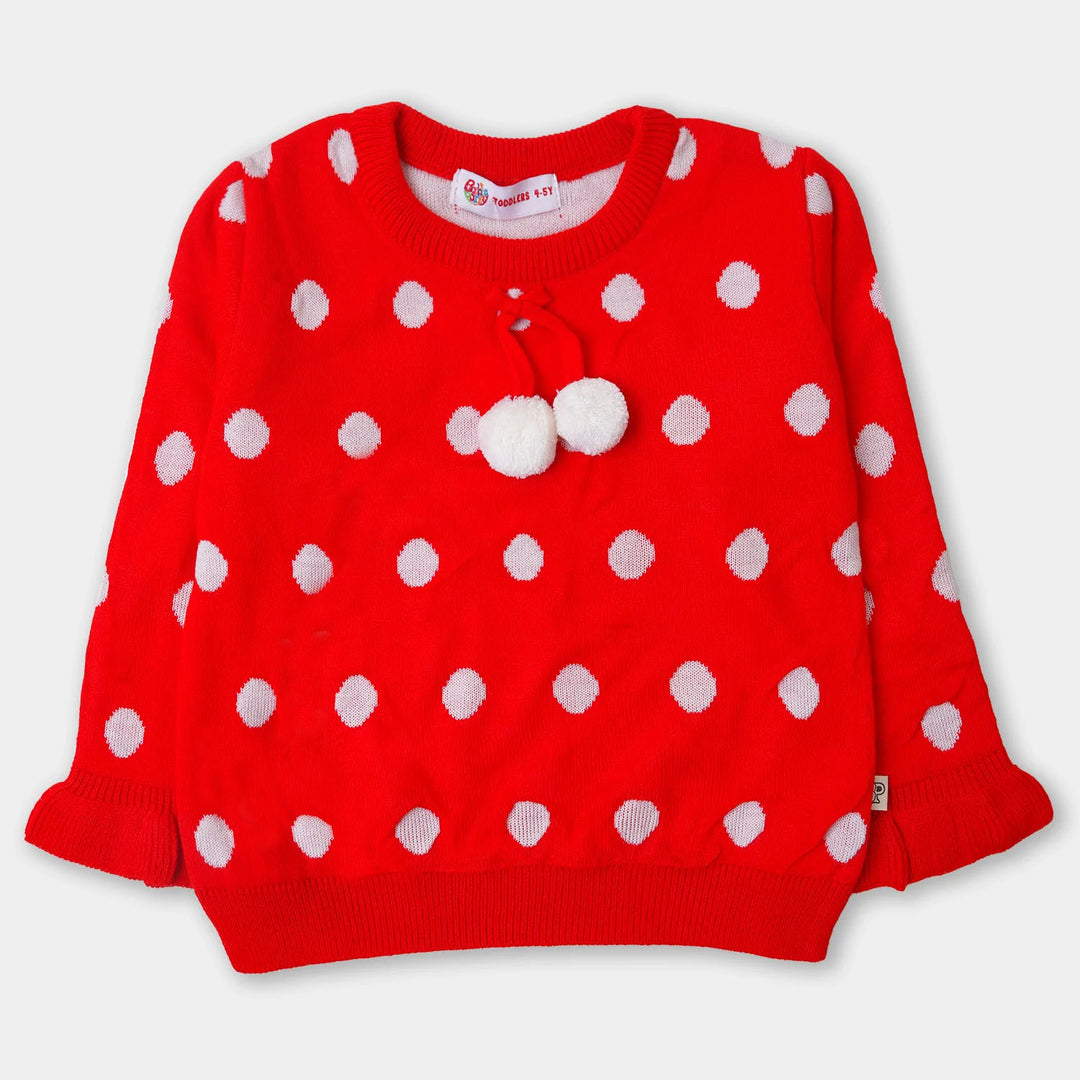 Girls Sweater BP31-22 - Red
