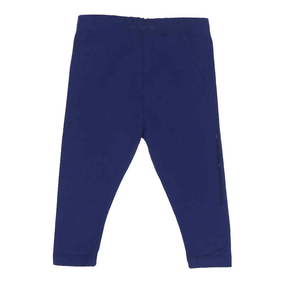 Infant Girls Plain Tights - NAVY