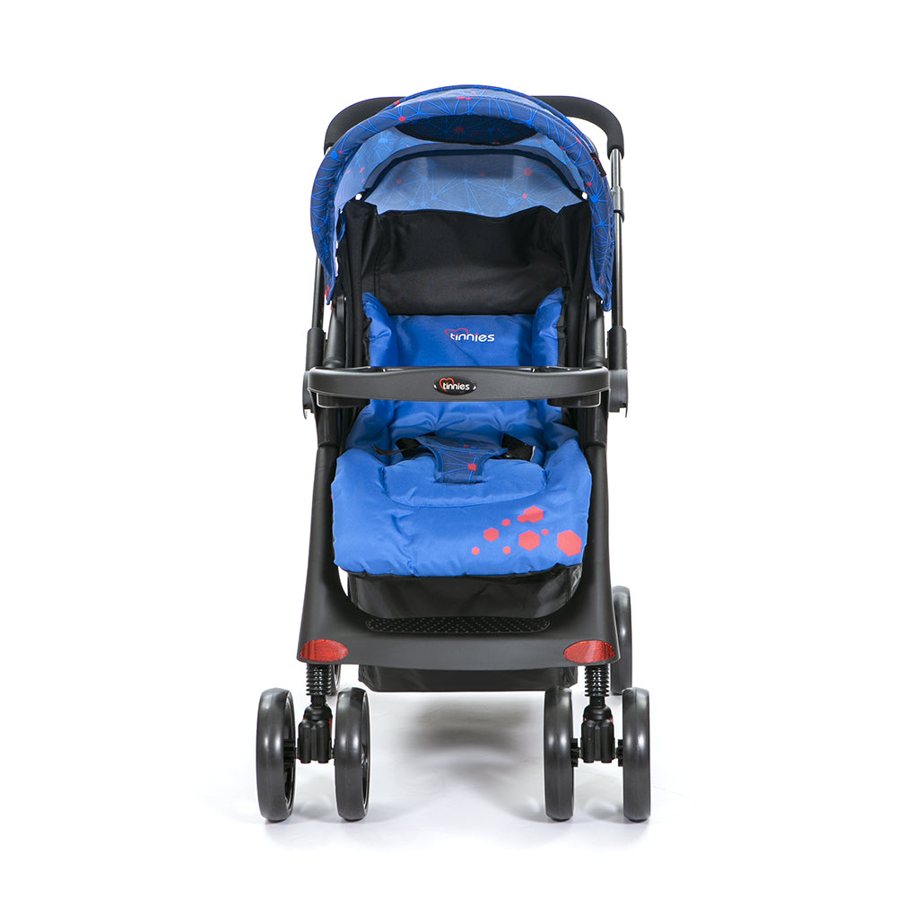 Tinnies Baby Stroller Reversible Handle Royal Blue C-18D