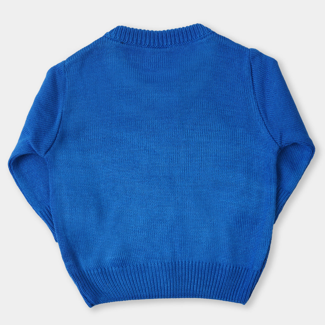 Infant Boys Sweater Action Hero - Blue