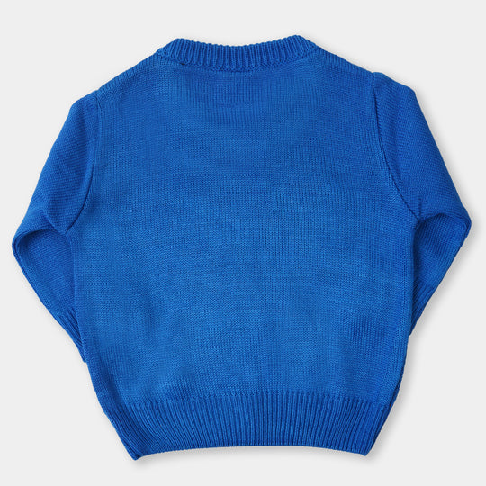 Infant Boys Sweater Action Hero - Blue