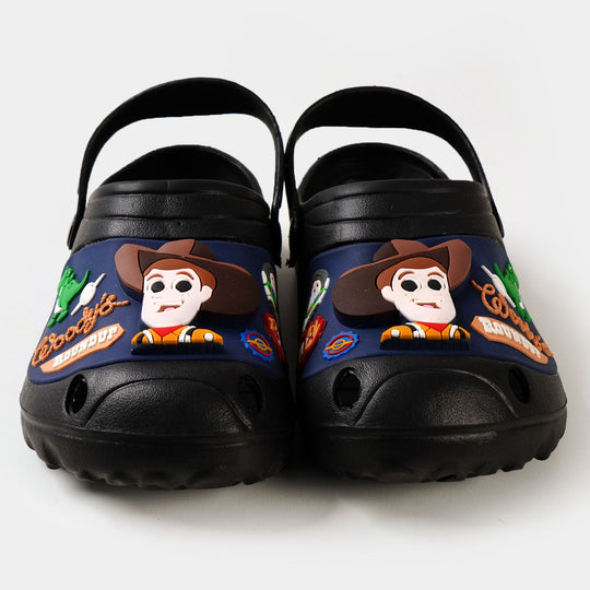 CHARACTER LIGHTING SLIPPER FOR BOYS - BLACK