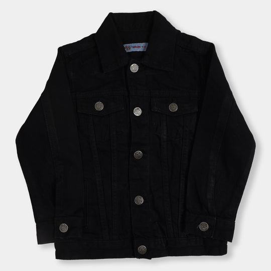 Boys Denim Jacket Basic W22- BLACK 02