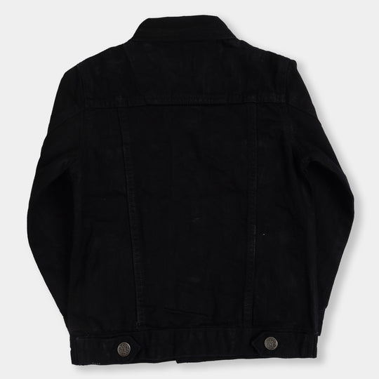 Boys Denim Jacket Basic - Black