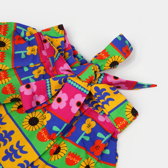 Infant Girls Cotton Casual Skirt - Multi
