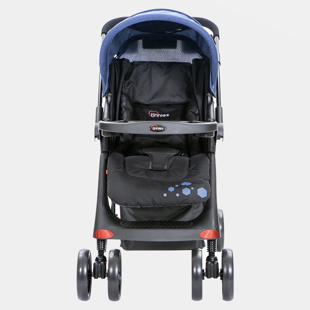 Tinnies Baby Stroller Reversible Handle Black C-18D