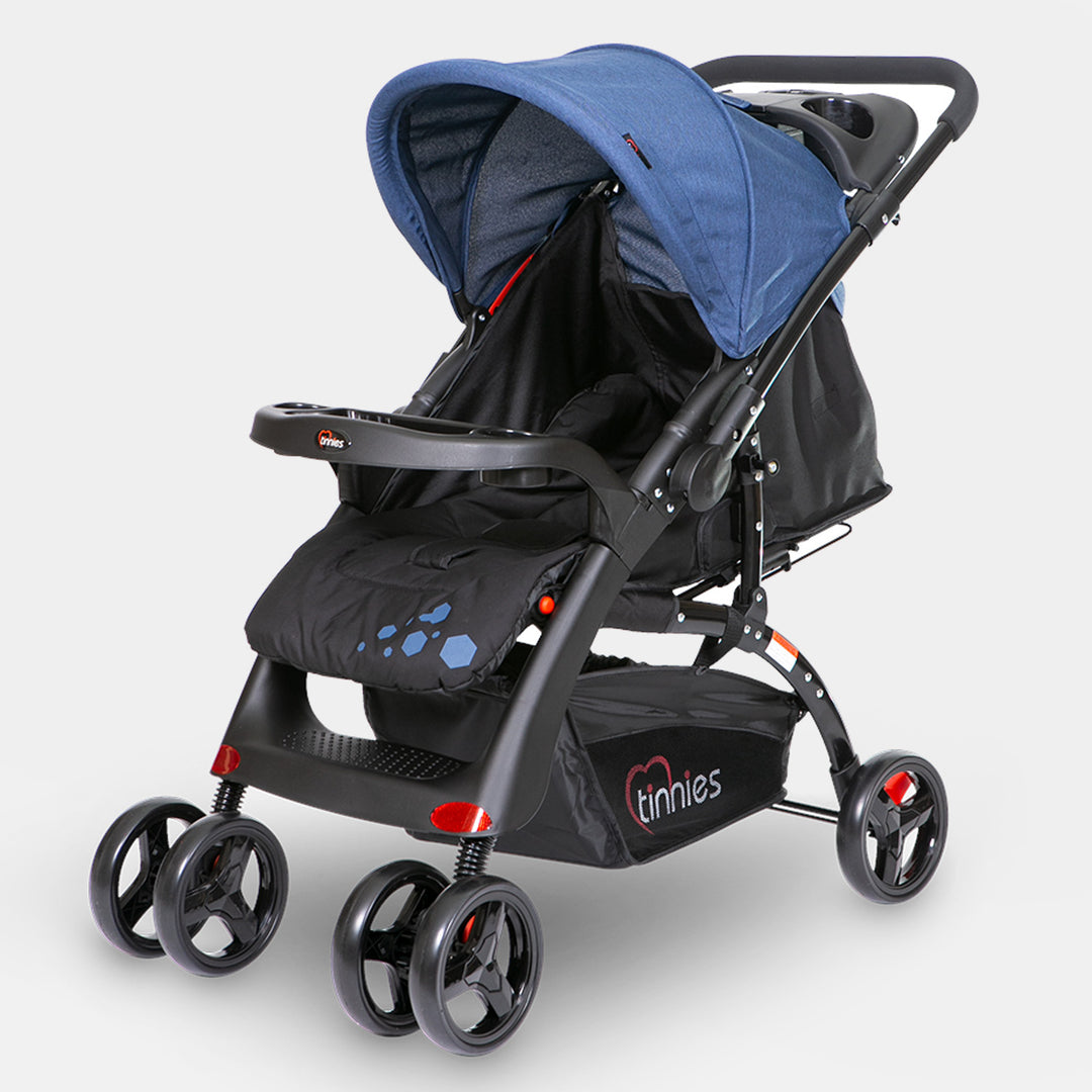 Tinnies Baby Stroller Reversible Handle Black C-18D