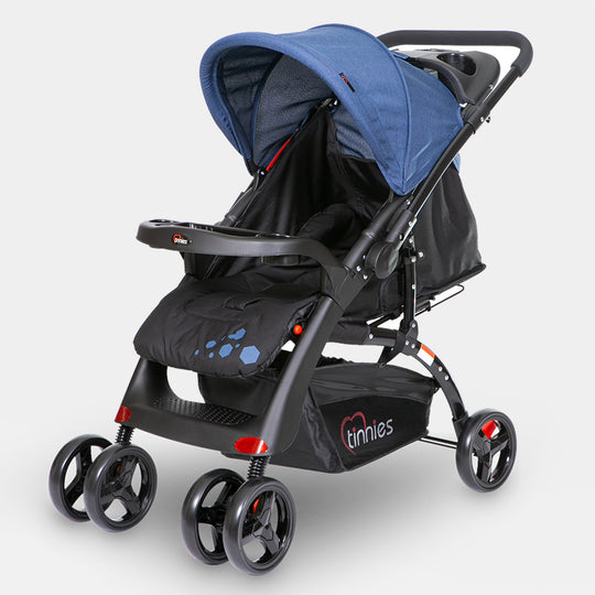 Tinnies Baby Stroller Reversible Handle Black C-18D