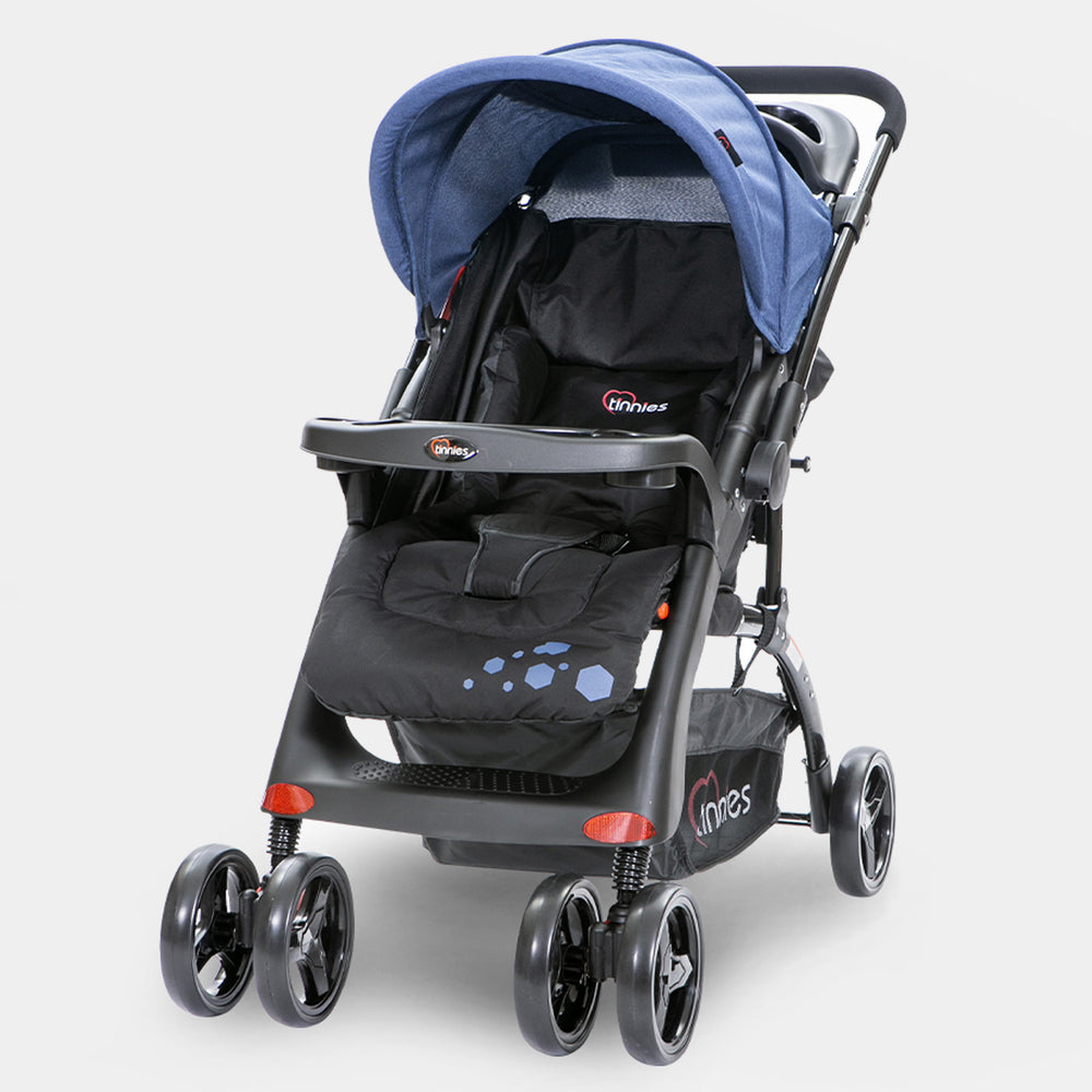 Tinnies Baby Stroller Reversible Handle Black C-18D