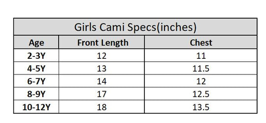 Girls Cotton Jersey Cami Dots & Bow-Pack Of 2-White Vanilla