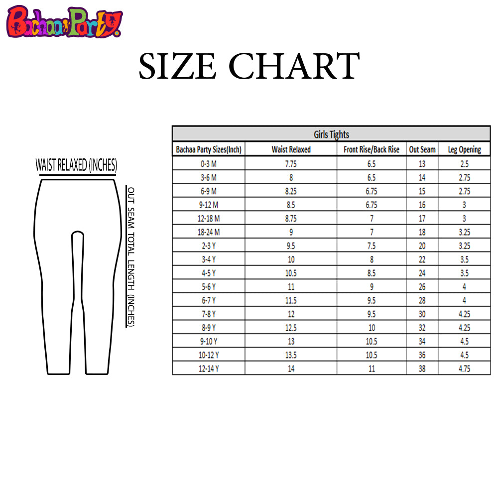 Girls Tights Basic - Fairy Red