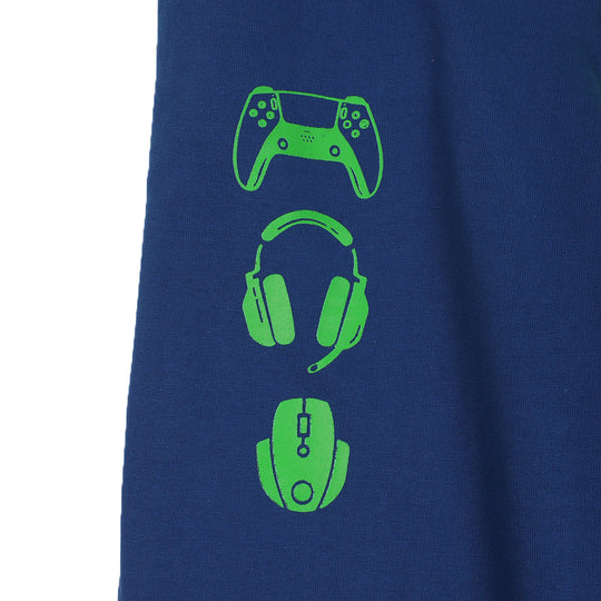 Boys Pajama Gamer - Royal Blue