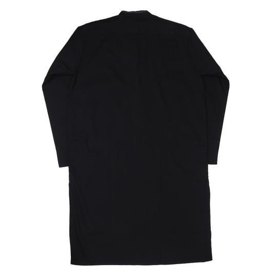 Boys Basic Kurta Anchor Thread - BLACK