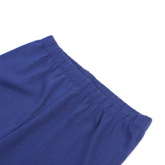 Infant Girls Plain Basic Tights - NAVY