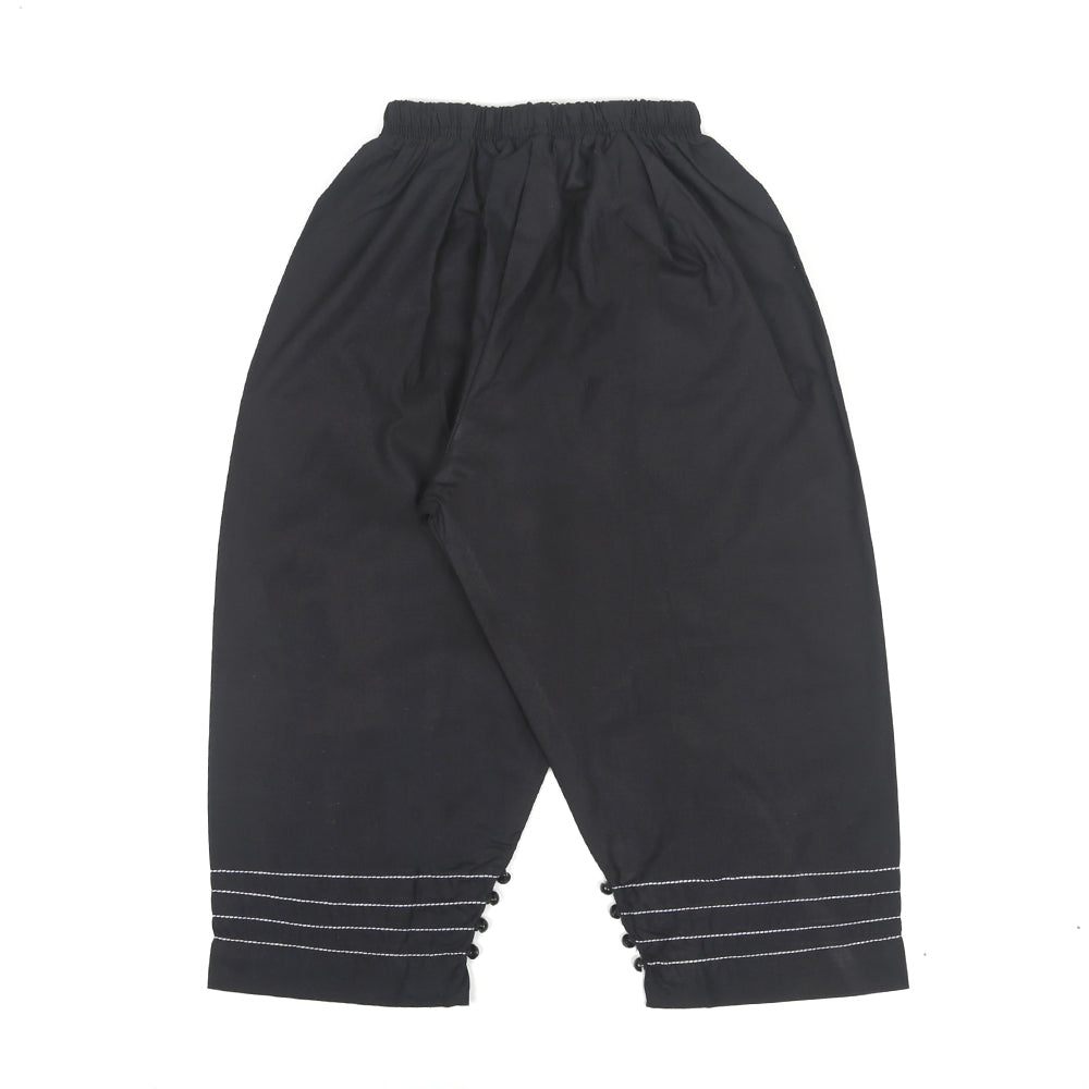 Shalwar For Girls - Black