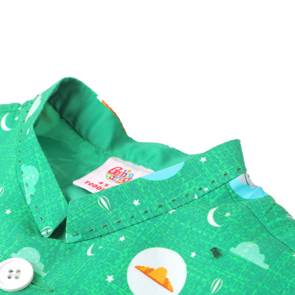 Boys Waistcoat Independence - Green