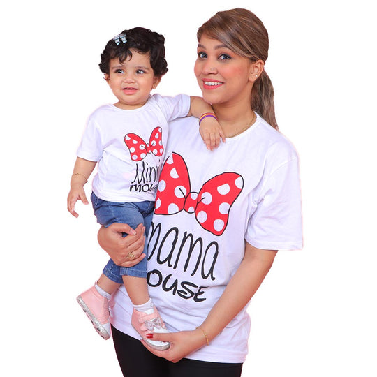 T-Shirt H/S Mummy - White