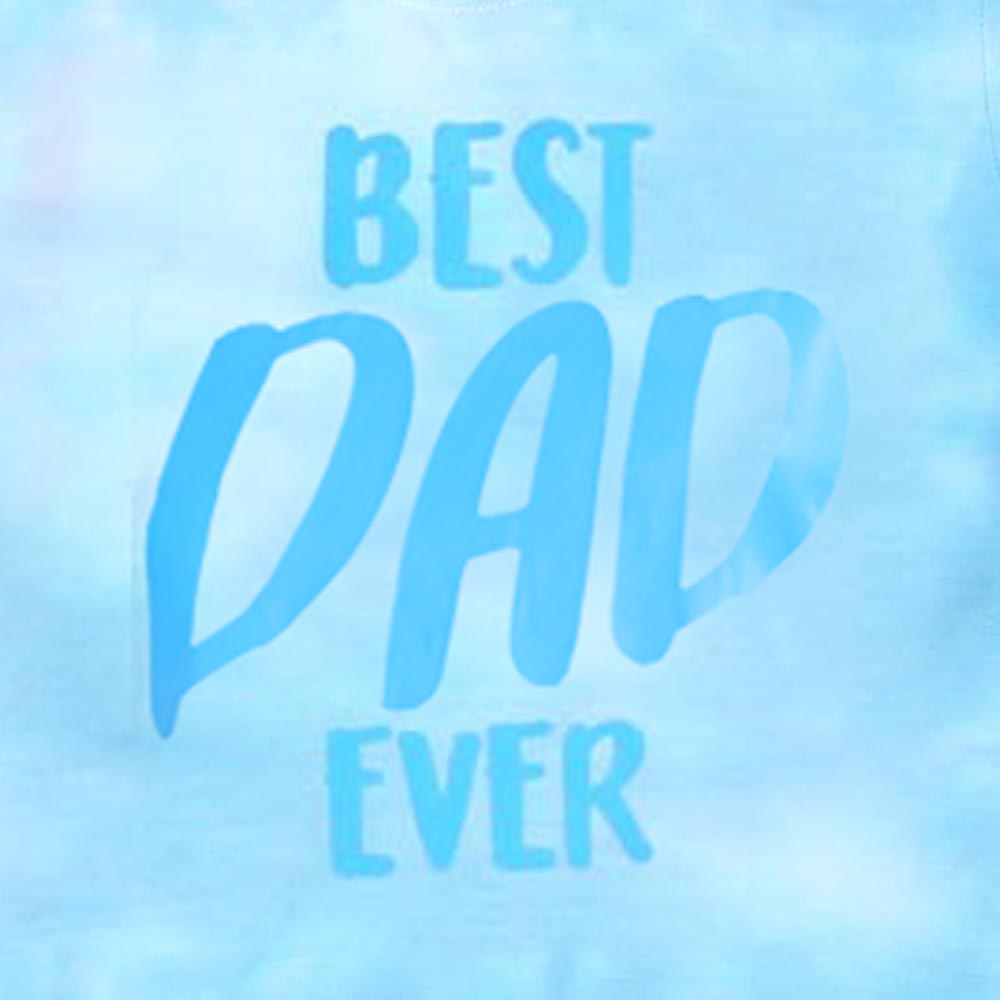 T-Shirt H/S Best Dad Ever - Blue