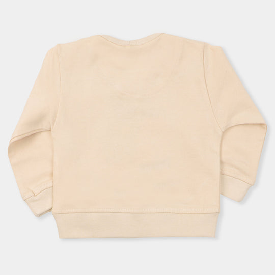 Infant Boys Sweatshirt Friends - Beige
