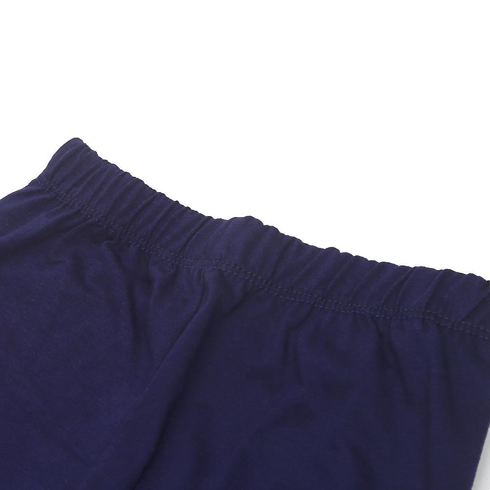 Boys Knitted Night Suits - Navy
