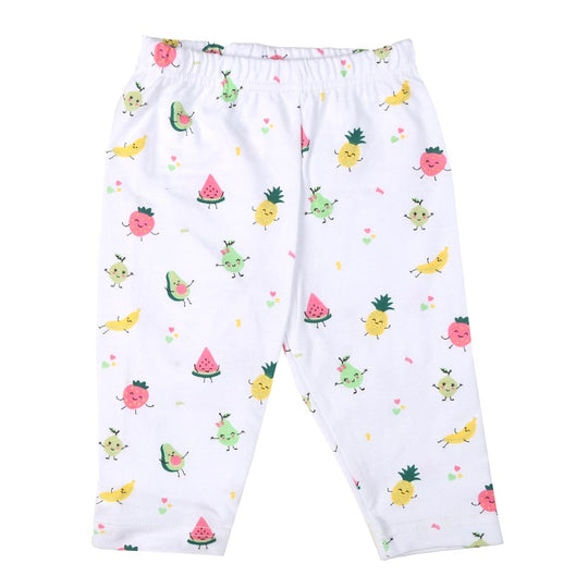 Infant Girls Set 5Pc Fruit - B.White