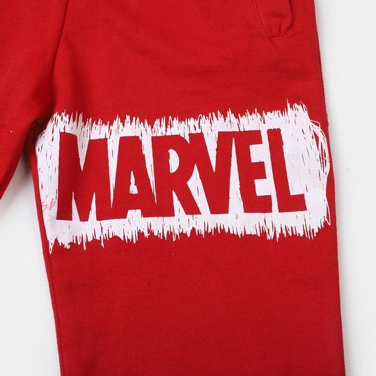 Boys Terry Pyjama Character - Red