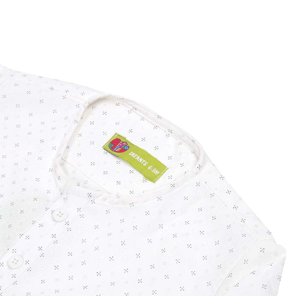 Infant Boys Kameez & Shalwar Suits - White