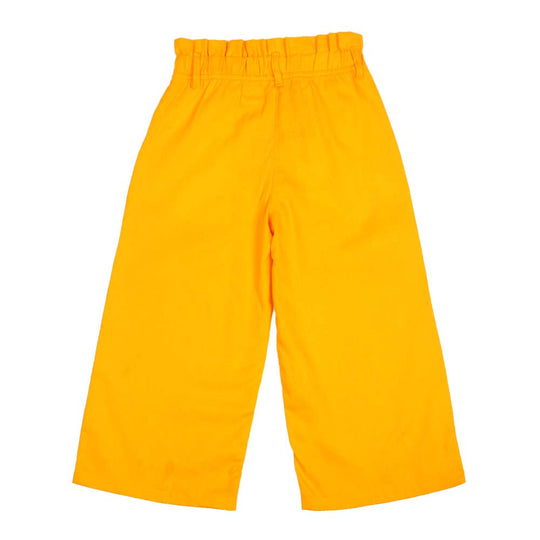 Girls Cotton Pants - Citrus