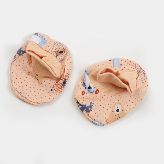 Infant Boys 6PCs Gift Set Oh My Bear - Beige